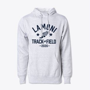 Lamoni Middle School Track and Field Cotton Hoodie Sweatshirt