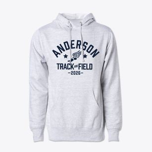Anderson Middle School Track and Field Cotton Hoodie Sweatshirt