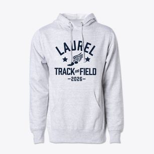 Laurel High School Track and Field Cotton Hoodie Sweatshirt