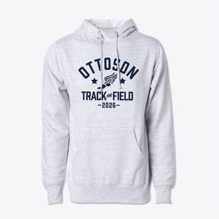 Ottoson Middle School Track and Field Cotton Hoodie Sweatshirt