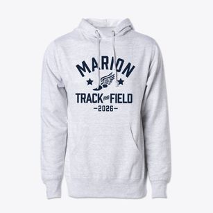 Marion Junior/senior High School Track and Field Cotton Hoodie Sweatshirt