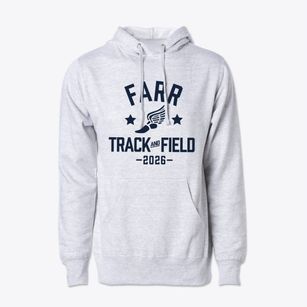 Farr Academy School Track and Field Cotton Hoodie Sweatshirt