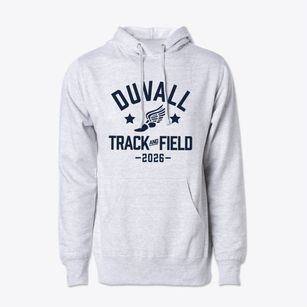 Duvall Elementary School Track and Field Cotton Hoodie Sweatshirt