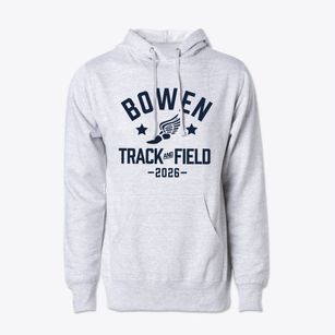 Bowen Elementary School Track and Field Cotton Hoodie Sweatshirt