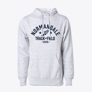 Normandale French Emersion School Track and Field Cotton Hoodie Sweatshirt