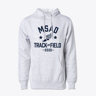 Minnesota State Academy For The Deaf Track and Field Cotton Hoodie Sweatshirt