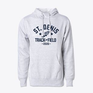 St Denis School Track and Field Cotton Hoodie Sweatshirt