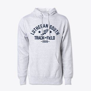 Lutheran High School South Track and Field Cotton Hoodie Sweatshirt