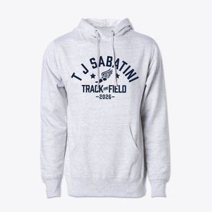 T J Sabatini Elementary School Track and Field Cotton Hoodie Sweatshirt