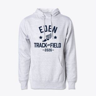 Eden Elementary School Track and Field Cotton Hoodie Sweatshirt
