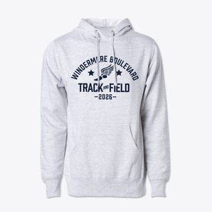 Windermere Boulevard School Track and Field Cotton Hoodie Sweatshirt