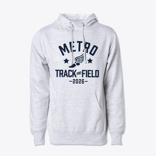 Metro School Track and Field Cotton Hoodie Sweatshirt