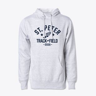 Saint Peter School Track and Field Cotton Hoodie Sweatshirt