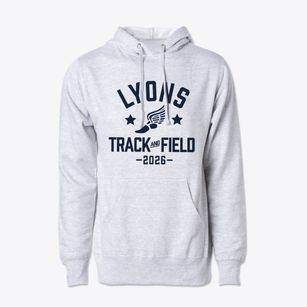 Lyons Elementary School Track and Field Cotton Hoodie Sweatshirt