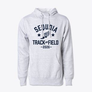 Sequoia Continuation High School Track and Field Cotton Hoodie Sweatshirt