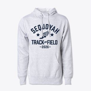 Sequoyah Middle School Track and Field Cotton Hoodie Sweatshirt