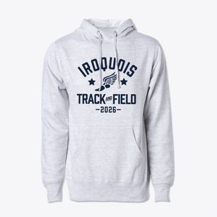 Iroquois High School Track and Field Cotton Hoodie Sweatshirt