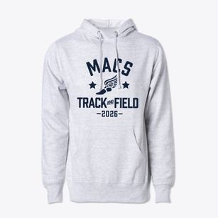 Manchester Academic Charter School Track and Field Cotton Hoodie Sweatshirt