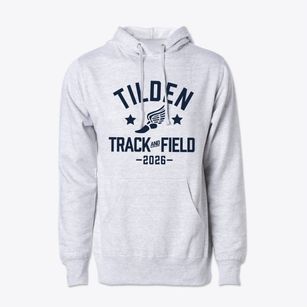 Tilden Elementary School Track and Field Cotton Hoodie Sweatshirt