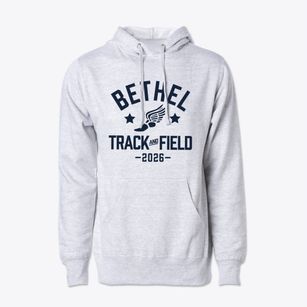 Bethel Christian School Track and Field Cotton Hoodie Sweatshirt