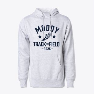Moody High School Track and Field Cotton Hoodie Sweatshirt