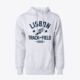 Lisbon Elementary School Track and Field Cotton Hoodie Sweatshirt