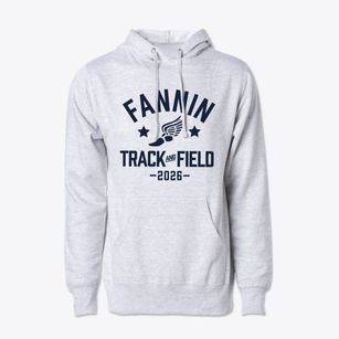 Fannin Elementary School Track and Field Cotton Hoodie Sweatshirt