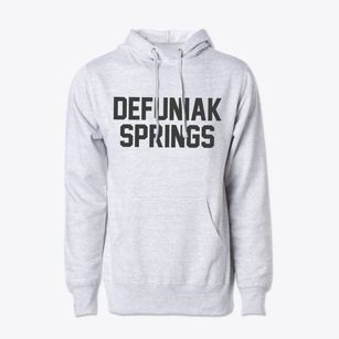 Defuniak Springs Florida Classic Block Cotton Hoodie Sweatshirt