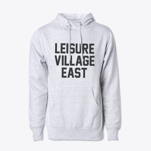 Leisure Village East New Jersey Classic Block Cotton Hoodie Sweatshirt