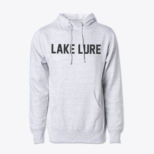 Lake Lure North Carolina Classic Block Cotton Hoodie Sweatshirt