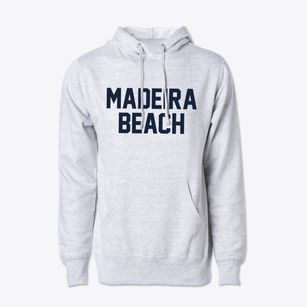 Madeira Beach Florida Classic Block Cotton Hoodie Sweatshirt