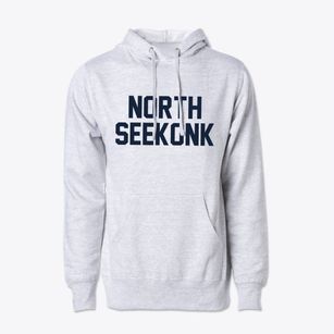 North Seekonk Massachusetts Classic Block Cotton Hoodie Sweatshirt
