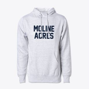 Moline Acres Missouri Classic Block Cotton Hoodie Sweatshirt