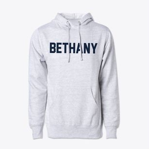 Bethany Illinois Classic Block Cotton Hoodie Sweatshirt