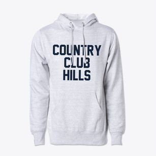 Country Club Hills Missouri Classic Block Cotton Hoodie Sweatshirt