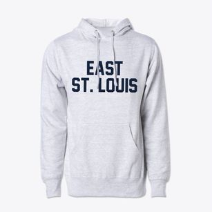 East St. Louis Illinois Classic Block Cotton Hoodie Sweatshirt