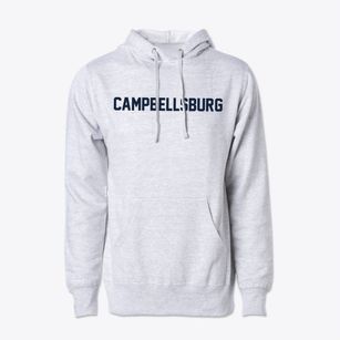 Campbellsburg Kentucky Classic Block Cotton Hoodie Sweatshirt