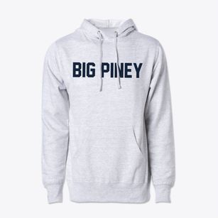 Big Piney Wyoming Classic Block Cotton Hoodie Sweatshirt