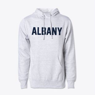 Albany Wyoming Classic Block Cotton Hoodie Sweatshirt