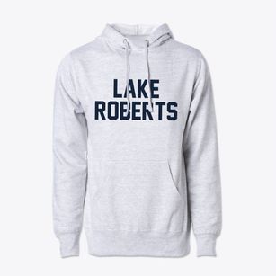 Lake Roberts New Mexico Classic Block Cotton Hoodie Sweatshirt