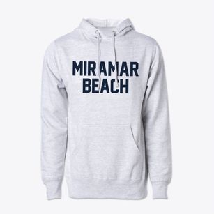 Miramar Beach Florida Classic Block Cotton Hoodie Sweatshirt