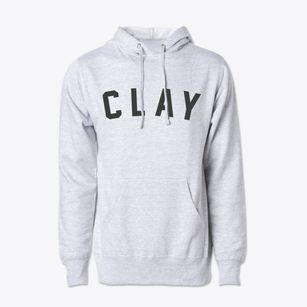 Clay California Classic Curve Cotton Hoodie Sweatshirt