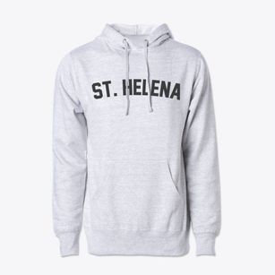 St. Helena North Carolina Classic Curve Cotton Hoodie Sweatshirt