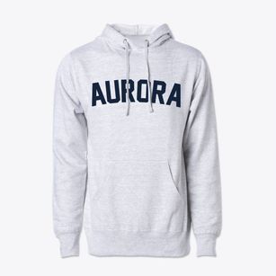 Aurora Illinois Classic Curve Cotton Hoodie Sweatshirt
