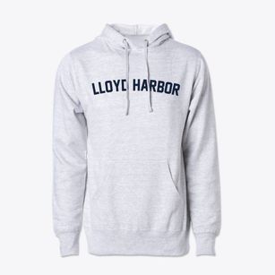 Lloyd Harbor New York Classic Curve Cotton Hoodie Sweatshirt