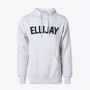 Ellijay Georgia Classic Curve Cotton Hoodie Sweatshirt