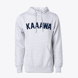 Kaaawa Hawaii Classic Curve Cotton Hoodie Sweatshirt