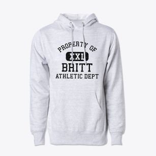 Britt Iowa Athletic Dept Cotton Hoodie Sweatshirt