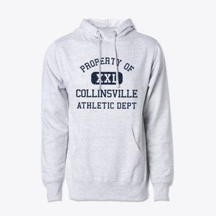 Collinsville Connecticut Athletic Dept Cotton Hoodie Sweatshirt
