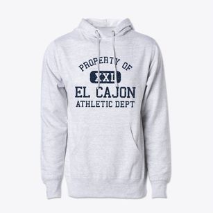 El Cajon California Athletic Dept Cotton Hoodie Sweatshirt